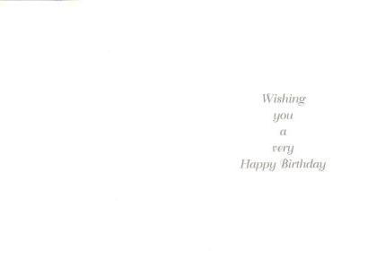 birthday insert card cards happy inserts very a6